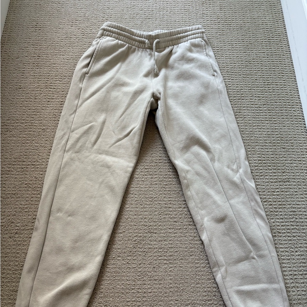 Aritzia TNA Cozy AF Olive Green Sweatpants